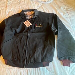 Pella Black Bomber Jacket for Men